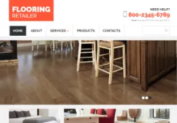 Template de sitio web ejemplo e-commerce